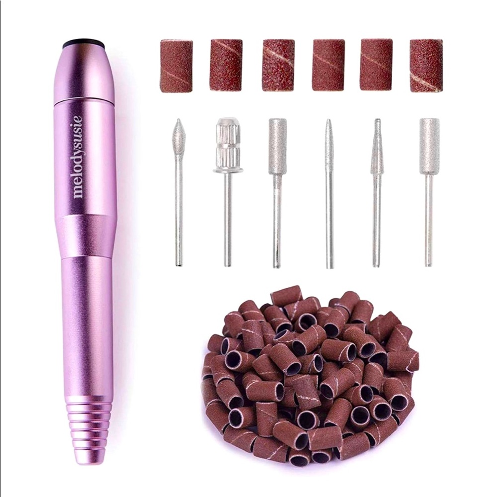 Bundle - Electric Nail Drill for Manicure Pedicure with Sanding Bands Bundle…